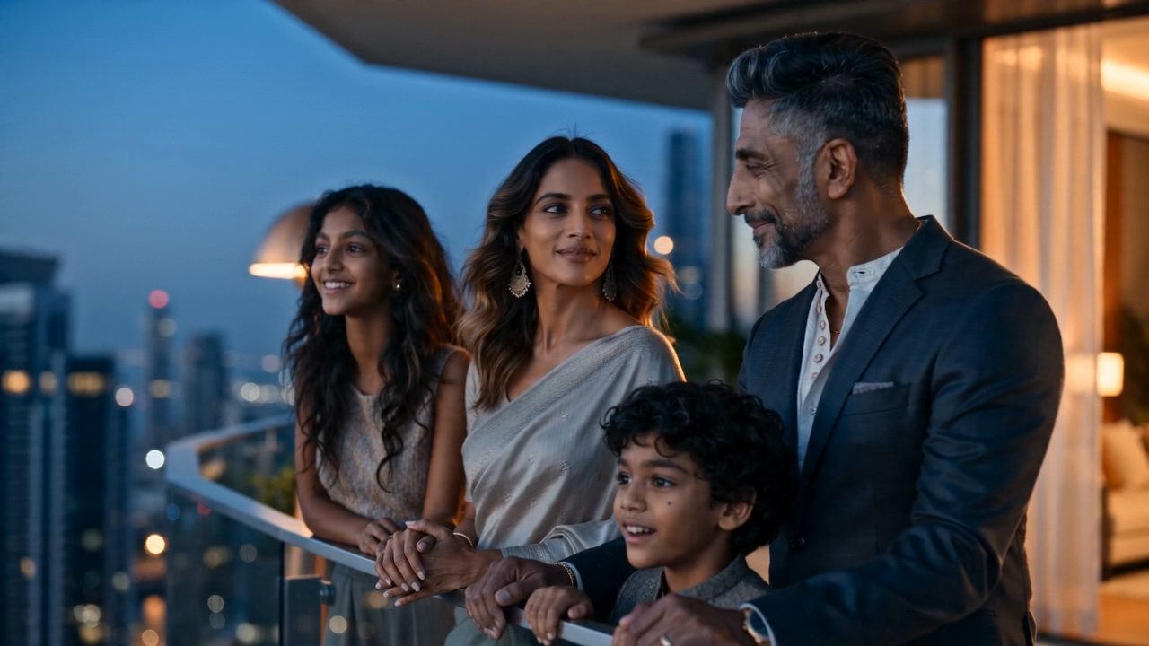 MERIDIAN — cinematic real-estate walkthrough film by Woo Hoo Media Labs, directed by Chntan N. Shah, Mumbai.